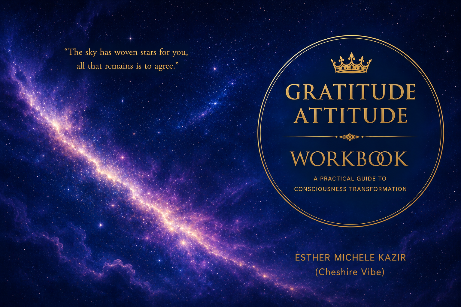 Gratitude Attitude Workbook | The Perfect Gift by Esther Michele Kazir